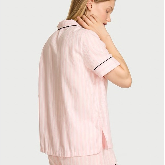 Victoria's Secret Light Pink Striped Pajama Set - Picture 2 of 4